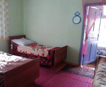 Фото номера Односпальная кровать в общем номере с 6 кроватями Гостевой дом GuesthouseElza in Altyn-Arashan г. Каракол 4